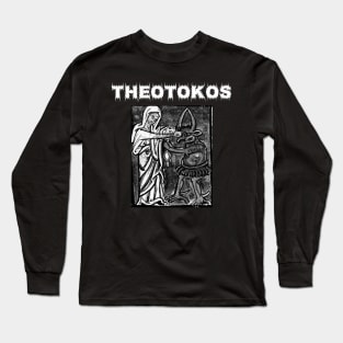 Virgin Mary Punching The Devil Metal Hardcore Punk Gothic Long Sleeve T-Shirt